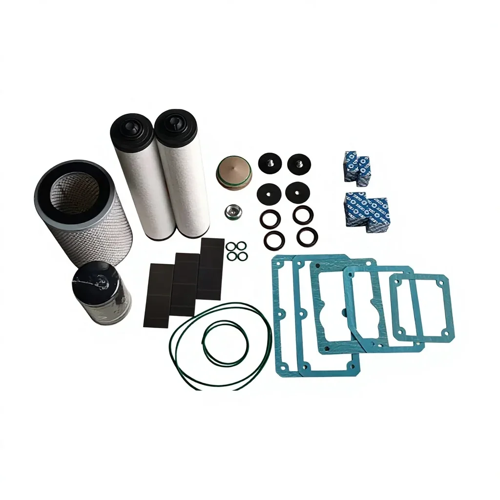 V0160 DLT Rotary Vane Vacuum Pump Rebuild Kit | OEM Low Pressure Machining Maintenance Kit PTFE Seals Bearings