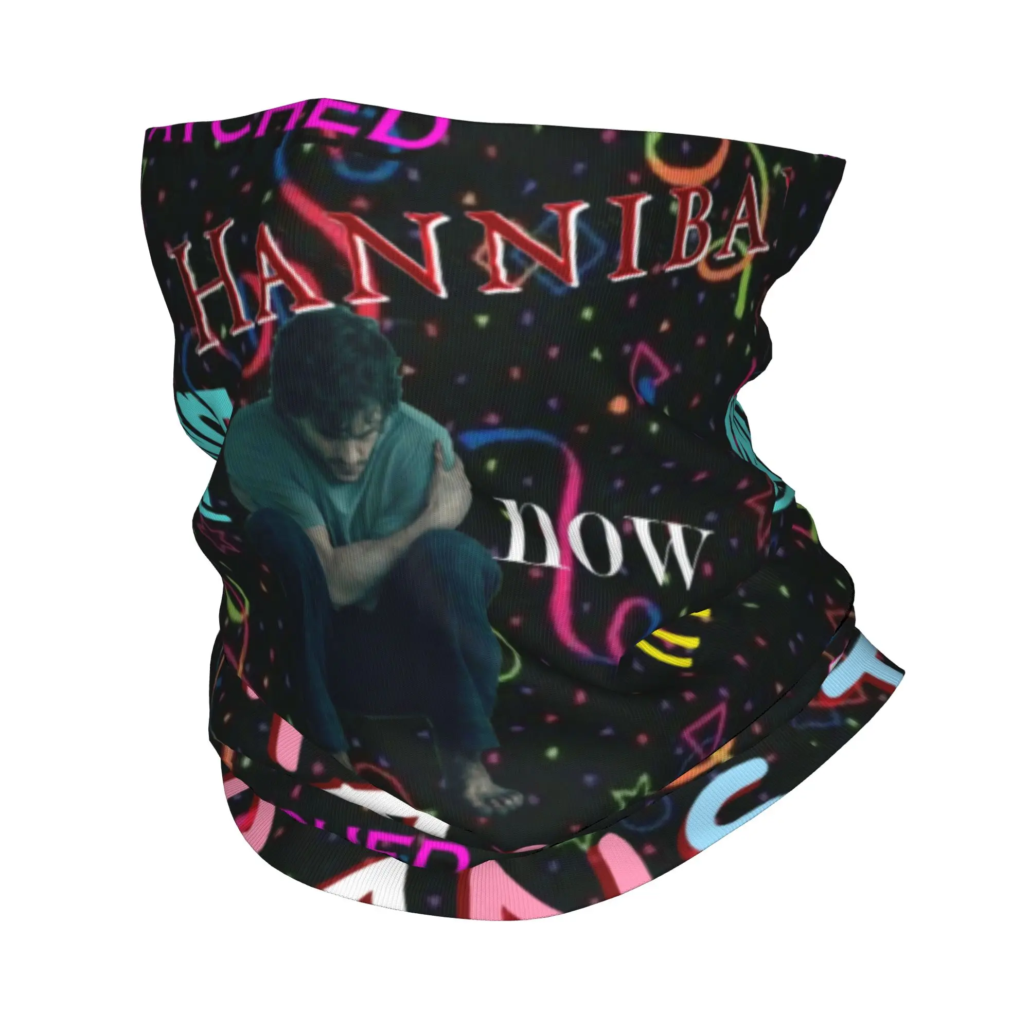 I Watched Hannibal Once Bandana Winter Neck Warmer Men Windproof Wrap Face Scarf for Hiking Now I'm Trans Gaiter Headband