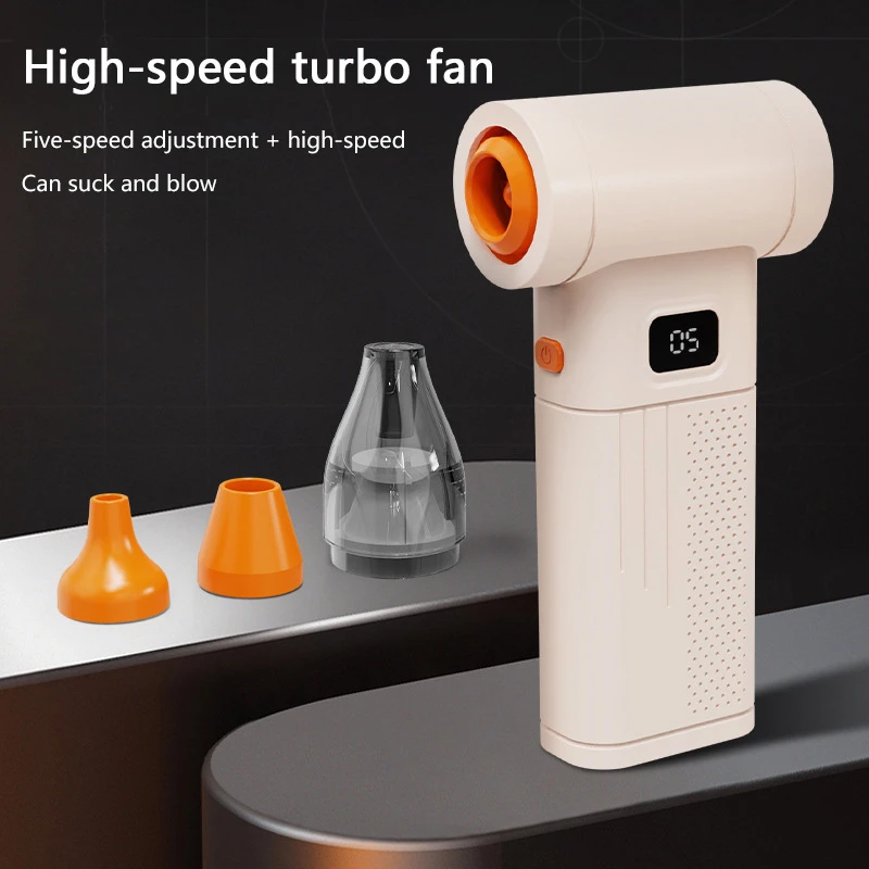 مروحة تربو محمولة للغاية بقدرة 6000 مللي أمبير في الساعة محرك لاسلكي لتدفق هواء قوي مثالي مثل منفاخ خارجي ومروحة صغيرة ومنظف غبار #5