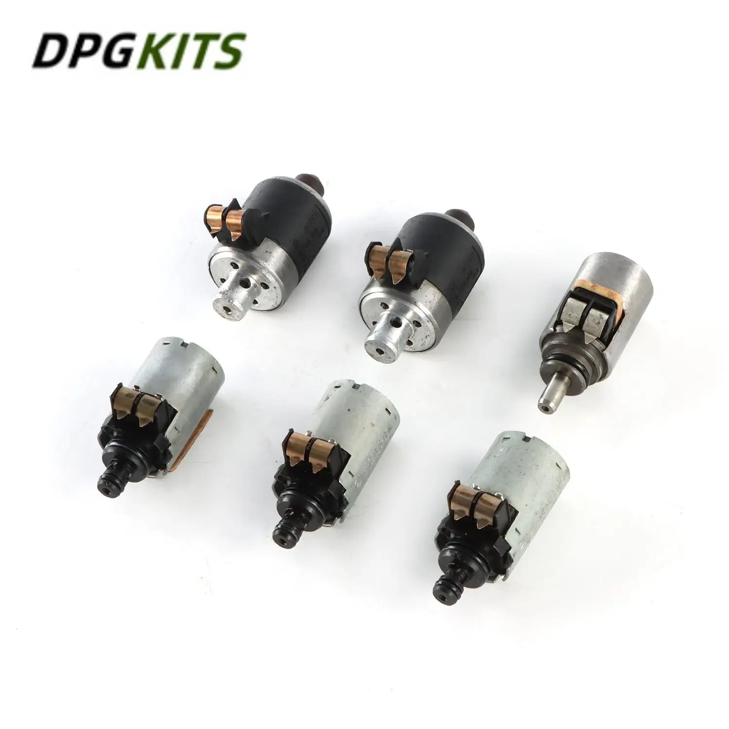 6 piezas 1402770035 1402770098   722.6 Solenoides de transmisión Transmisión automática de 5 velocidades Compatible con Mercedes Benz probado