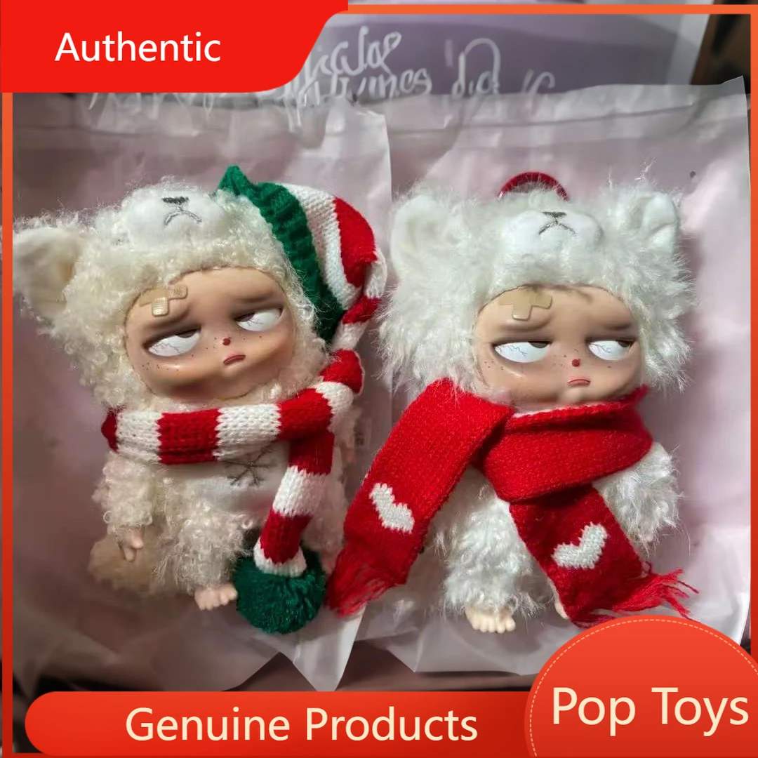 

First Batch Spot Christmas Limit White Sleepless Grumpipi Mystery Box Snowlight Tale Series Blind Box Vinyl Anime Figure Doll