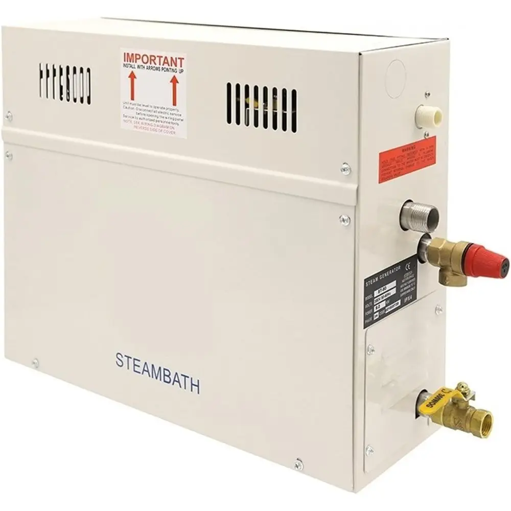 

Portable 9KW Steam Generator for Home Sauna Rooms with Digital Controls and Safety Protections