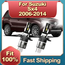 2Pcs LED Bulb Car Headlight H4 Hi-Lo Beam 180W Auto Headlamp 6000K For SUZUKI SX4 2006 2007 2008 2009 2010 2011 2012 2013 2014
