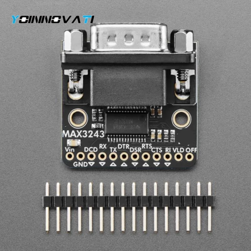 1PCS Full Function Level Conversion Board TTL to RS232 Serial Module with DE9 Male Connector