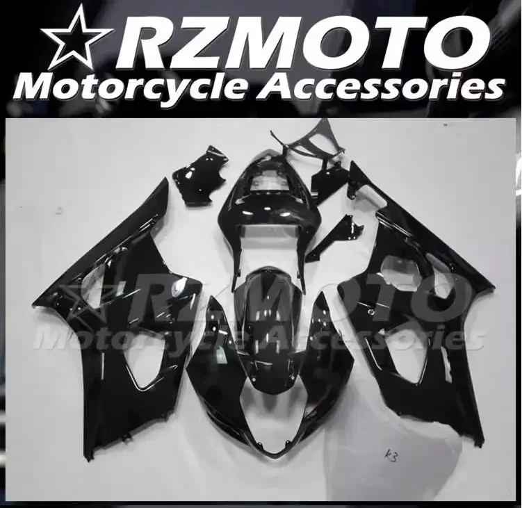 

4Gifts New ABS Motorcycle Fairings Kit Fit For SUZUKI 1000 2003 2004 03 04 Bodywork Set Black Bright