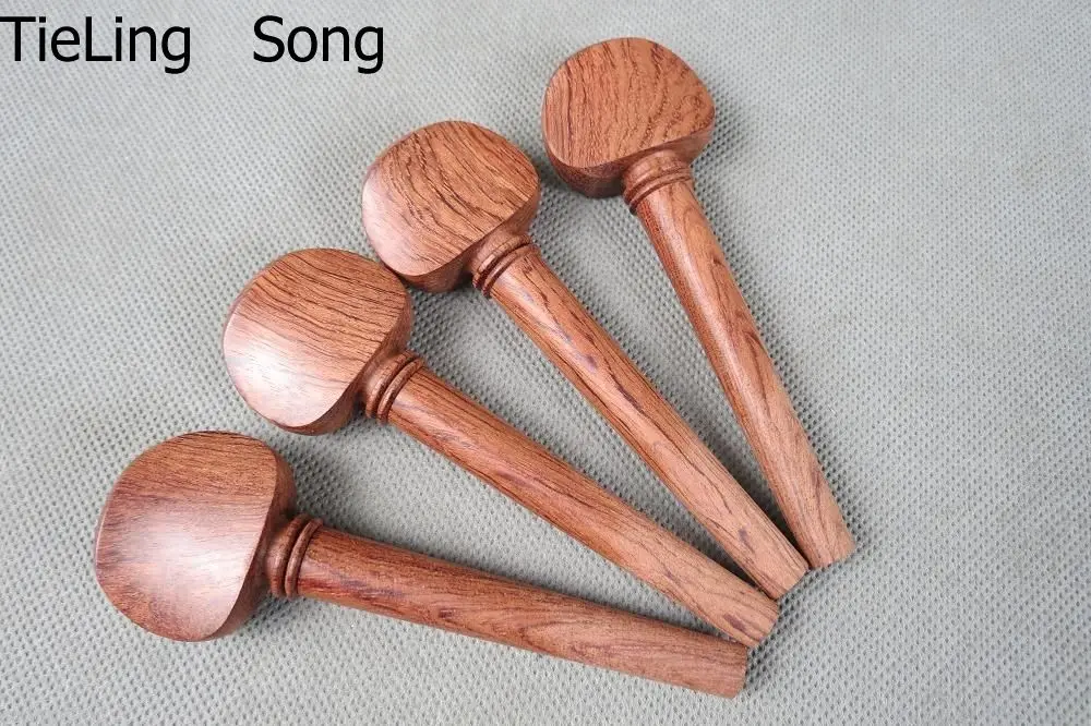 High quality 4/4cello Fittings ,4pcs rosewood pegs,Cello part