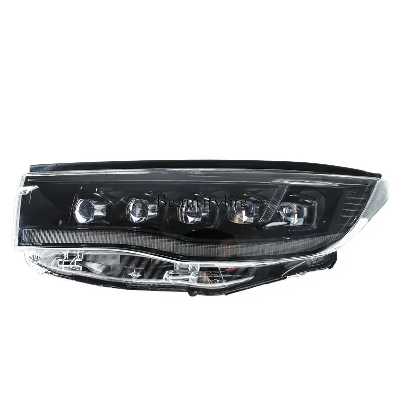 

Headlight Modified Led Horse Running Daytime Running Lamp Crystal Lens Flowing Water Turn Light