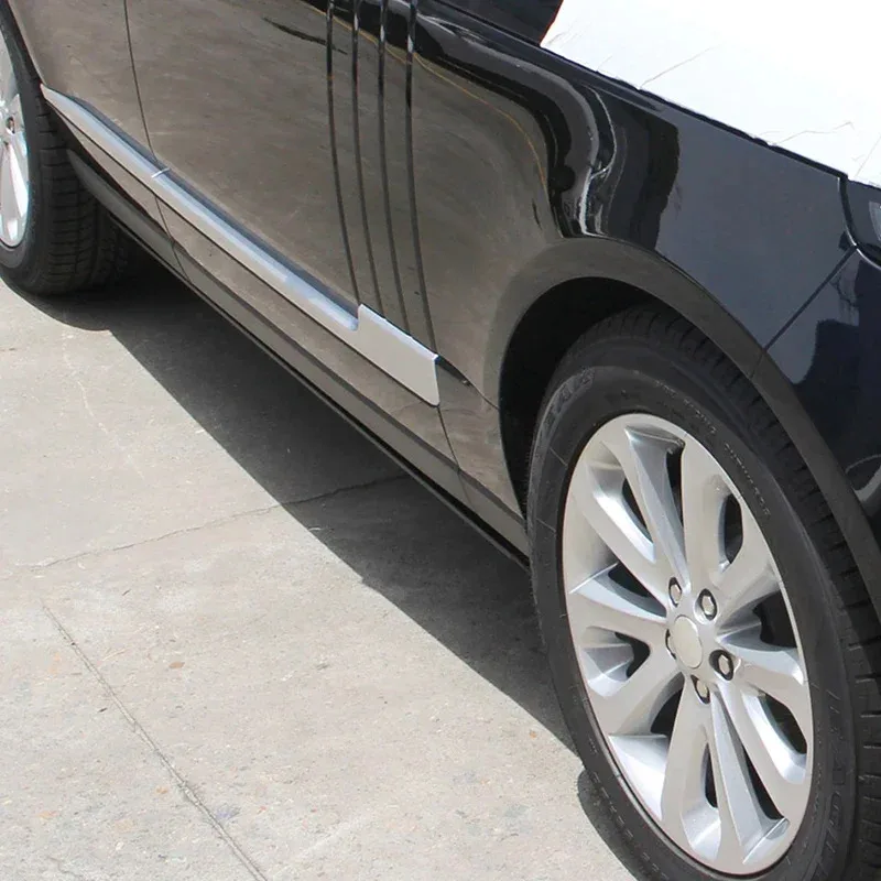 خطوات جانبية كهربائية أوتوماتيكية من سبائك الألومنيوم لوحة تشغيل كهربائية لسيارة رينج روفر VOGUE إطالة 2017+