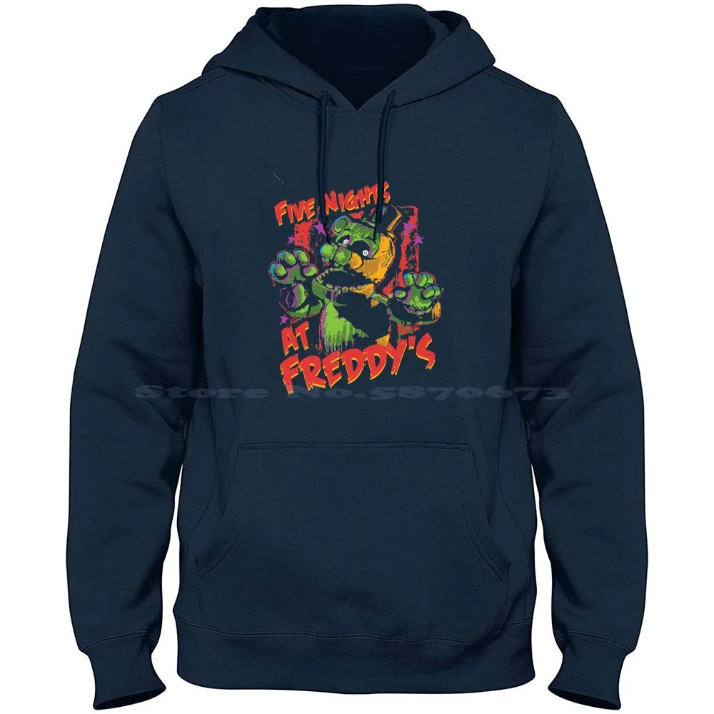 Funny Five Nights At Phantom 100% Cotton Hoodie T Shirt Funny Five Nights At Phantom Fnaf2 Foxy Chica Bonnie