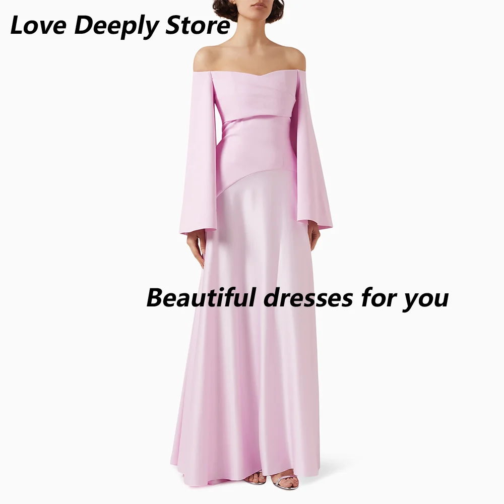 Customized Off Shoulder Long Evening Dresses Elegant White Formal Occasion Prom Gowns Wedding Party Dress for Women فساتين سهرات image 4