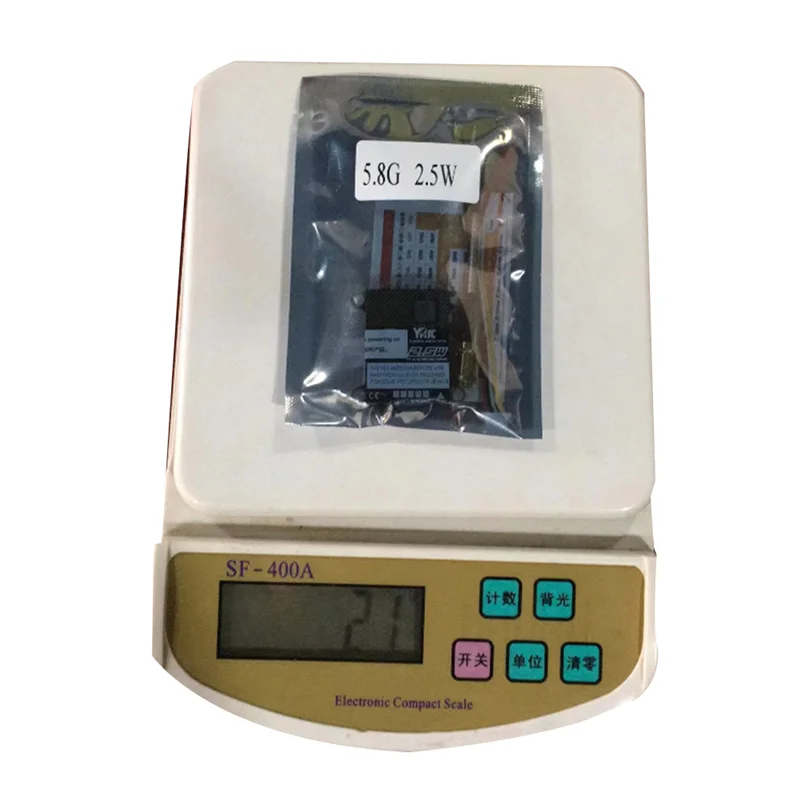 ABSY 5.8G 2.5W FPV VTX 40CH 2500MW For RC Fixed Wing FPV Long Rang Racing Drone Durable Durable Easy To Use