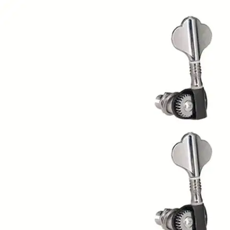 Pegs Tuning Pegs Open Gear Tuners A Set Of 4PCS Black Guitar Parts Hard Zinc Alloy Tuning Pegs for durable Practical