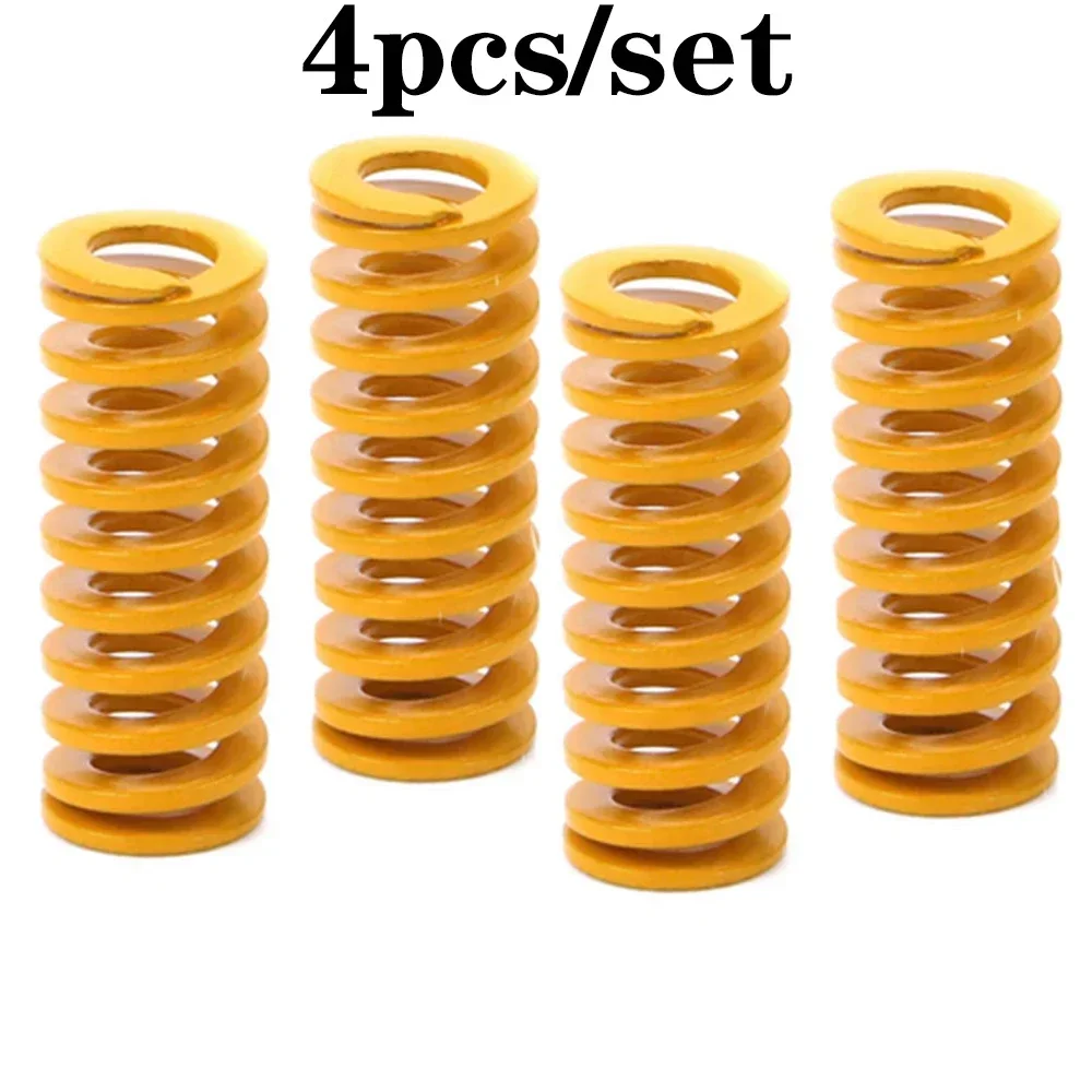 4pcs 3D Printer Parts Spring 8*20MM Leveling Spring 3D Printer Accessories for Ender 2 3 Pro 5 for Creality CR-10S PRO Hot Bed