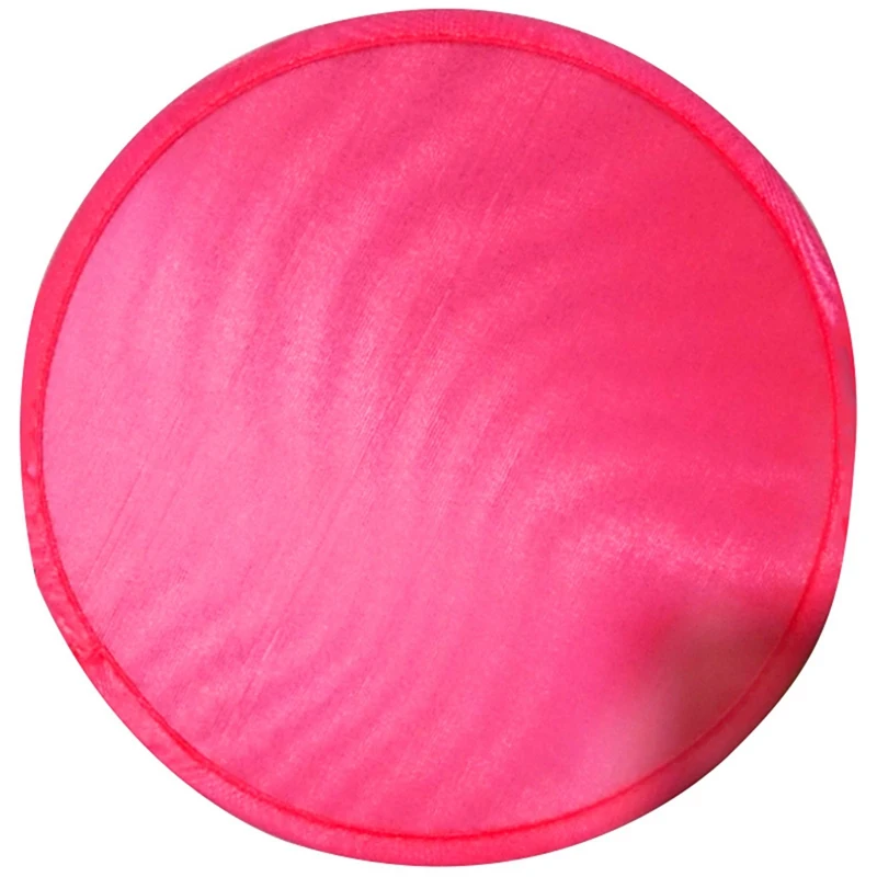 

6X Foldable Round Fan-Red