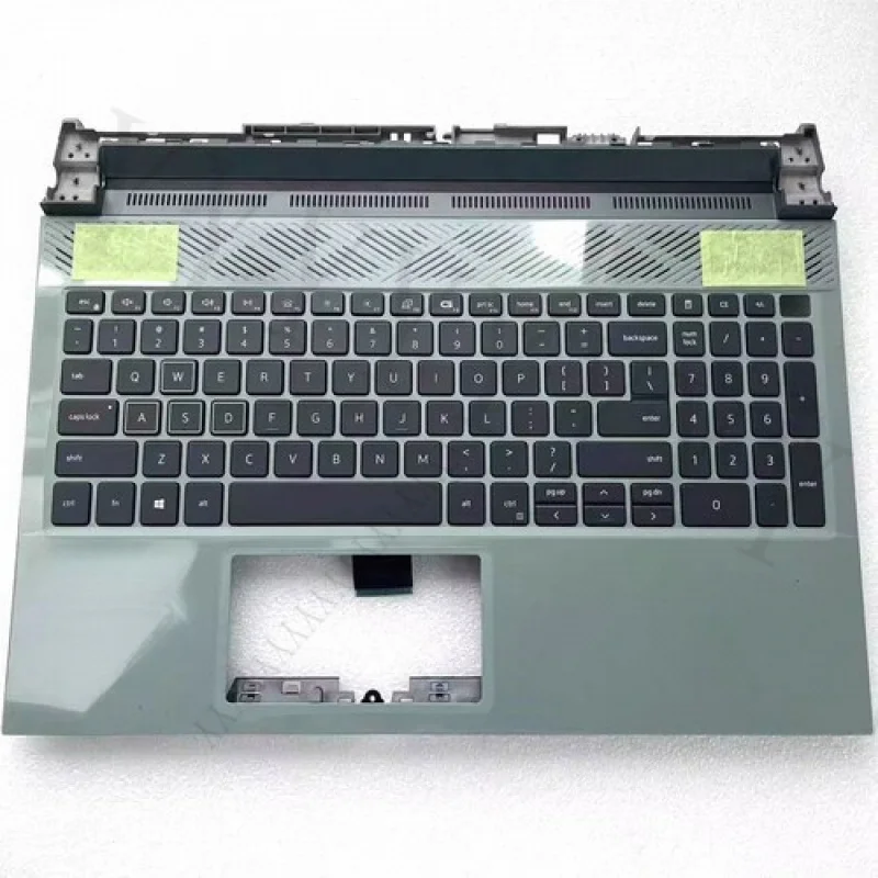 

Y+New For Dell G15 5510 5511 5515 Palmrest Upper Case US RGB Backlit KB 04R6Y3