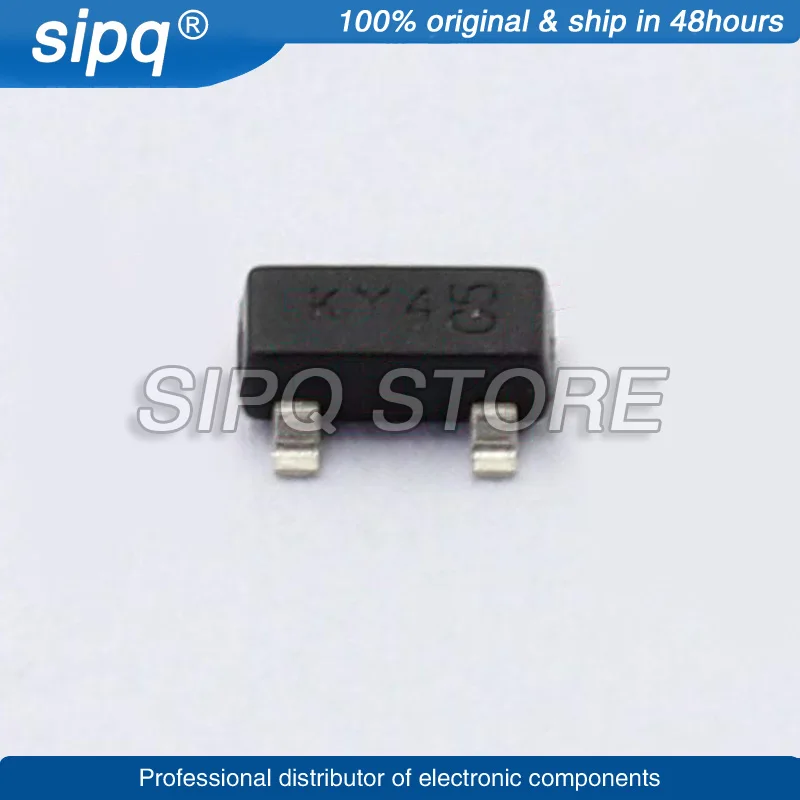 150PCS/LOT BZX84C15Q-13-F  SOT-23-3 Marking:KY4 350mW SURFACE MOUNT ZENER DIODE NEW Original