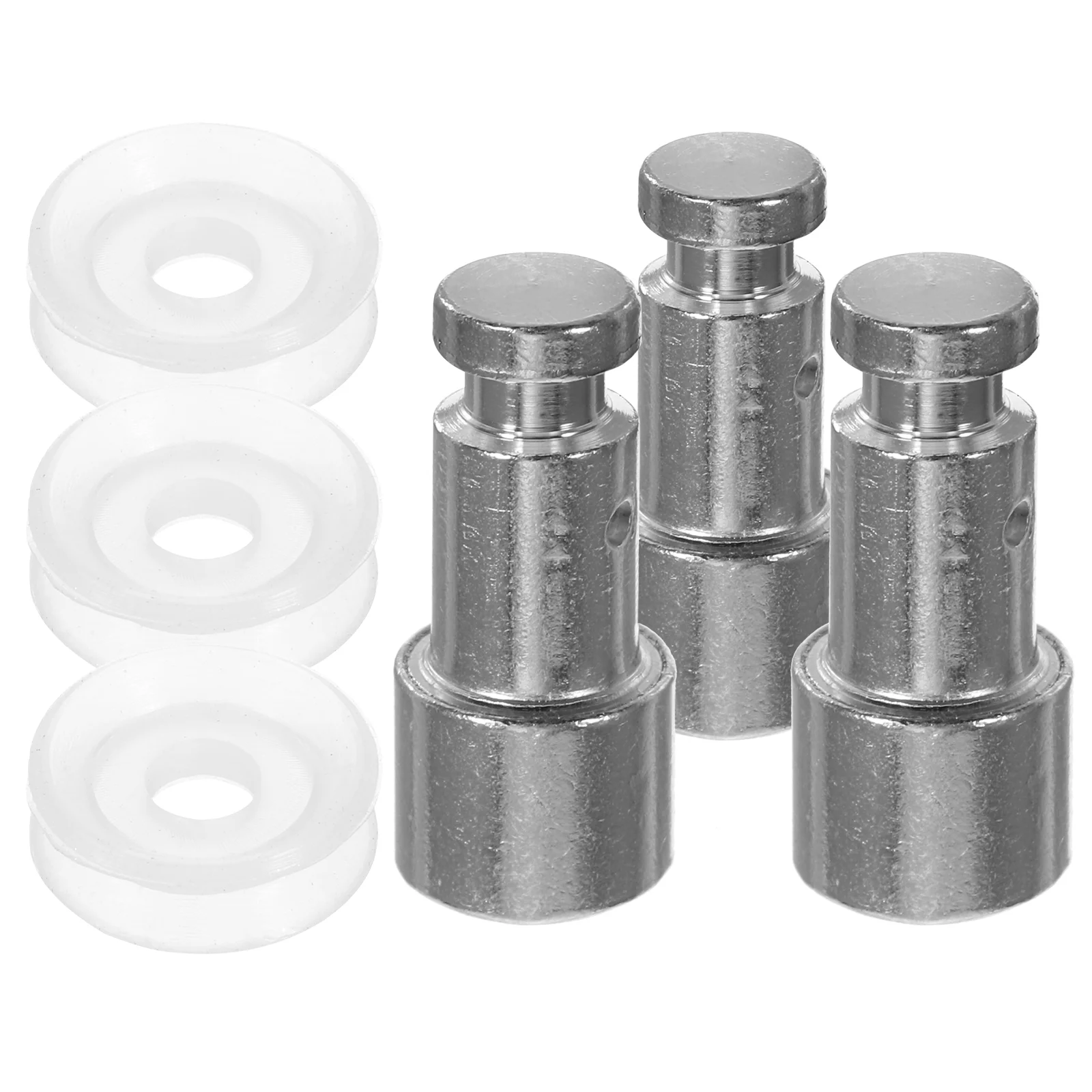 

3 Pcs Pressure Cooker Accessories Cookers Replacement Float Valve Parts Pot Stainless Steel Supplies for