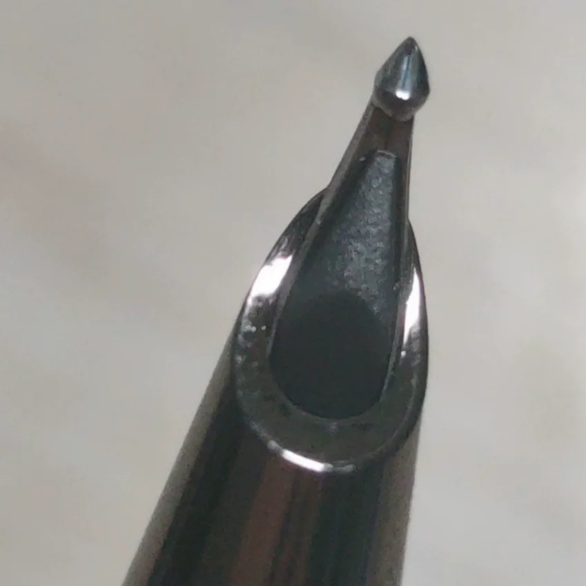 極厚手作り研磨仕上げの極太万年筆-25mm-フード付きペン先-二層ロングナイフ-ビジネス筆記用ペン
