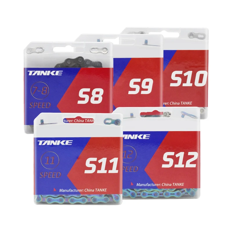 AliExpress TANKE MTB Chain 8S 9S 10S 11S 12Speed Road Bicycle Chains,Variable Speed Chain 116/126L High Quality Current Cycling Accessorie
