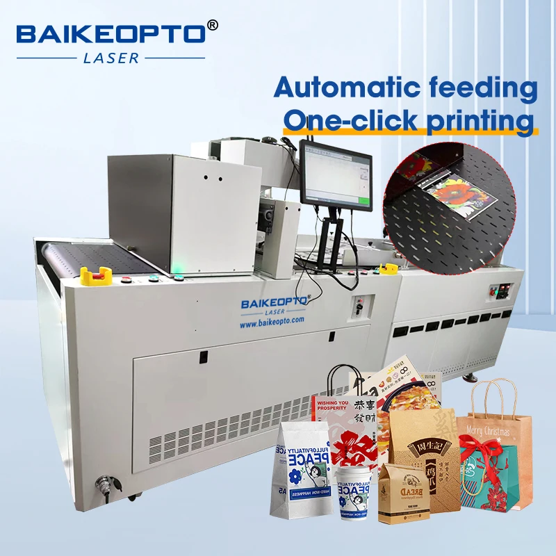 One Pass Carton Printer Large Format Corrugated Box Digital Printing Machine