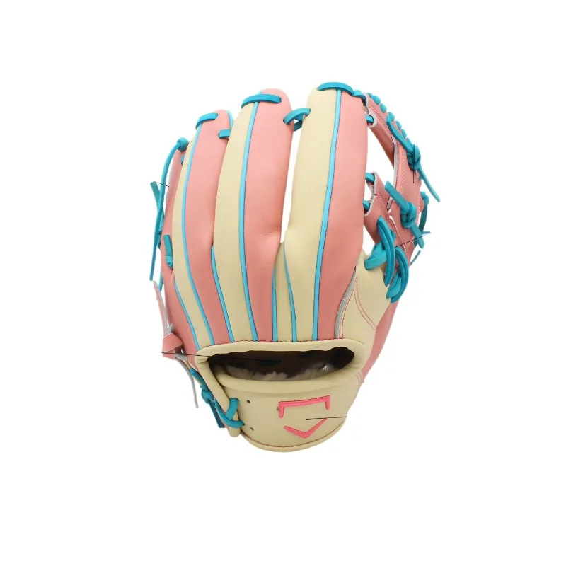 قفازات حماية من جلد البقر Infield I-File للبيسبول الصلب #5