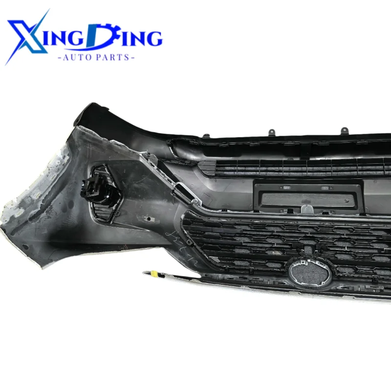 

Complete Front Bumper Assembly with Grille, Air Intake Louver & Radar Wiring Harness
