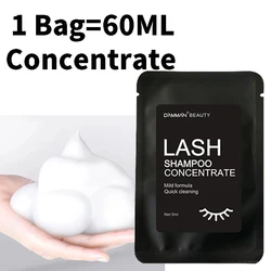 NEW Eyelash Shampoo Concentrate Eyelashe Gentle Cleansing Mousse Foam Lash Makeup Cleaner Eyelash Extension Glue Remove Wholesal