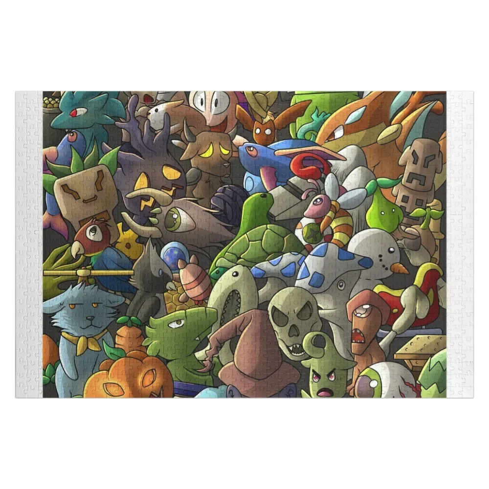 ALL TERRARIA PETS- Digital Jigsaw Puzzle Custom Wood Wood Photo Personalized Puzzle