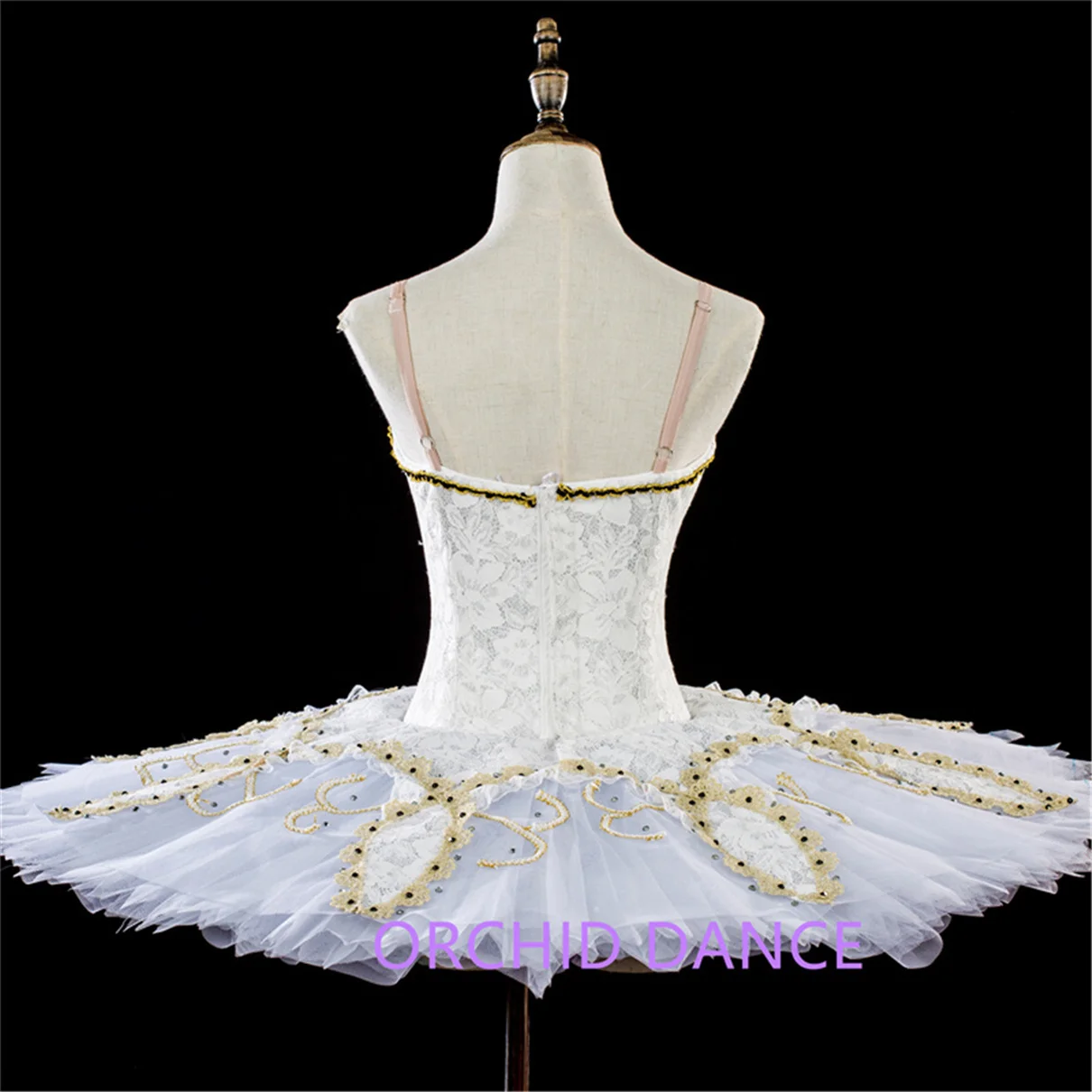 Exquisite Comfortable High-end High Quality Professional Costom Color Costom Size Girls Kids Performance Wear White Ballet Tutu