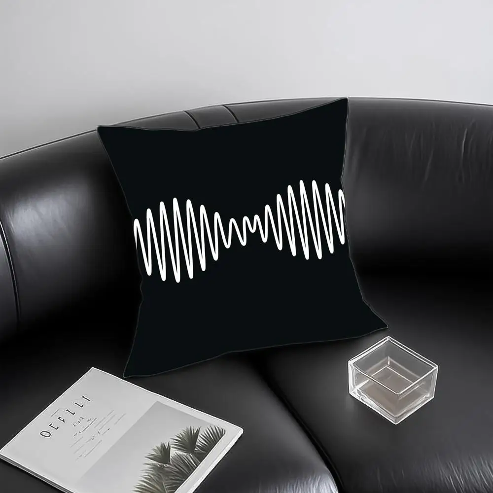 Band A-Arctic Monkeys Album Cushion Cover Soft Plush Pillowcase Double Sided Cushion Cover for Sofa Bedroom Home Decor Gift