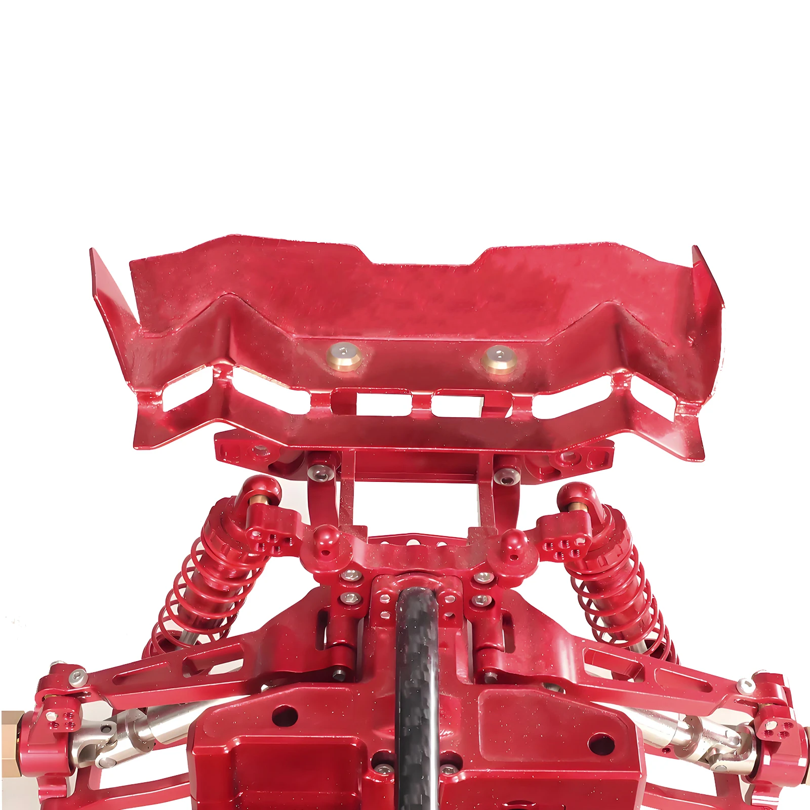 1/14 mjx 14209 14210 liga de alumínio asa traseira spoilers do carro para 1412a 14210 rc carro metal atualizado peças acessórios