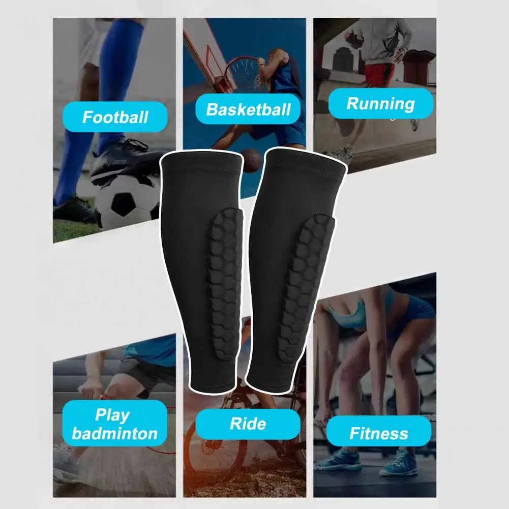 Scratch-resistant Shin Guards Shin Protection Premium Soccer Shin Guards for Adults High Impact Resistant Calf for Men