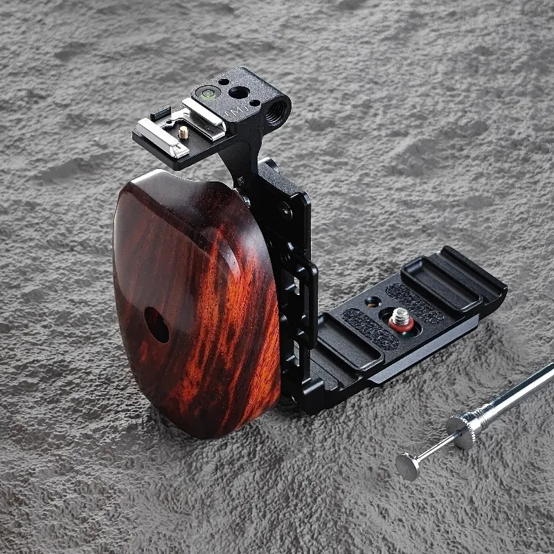 Wooden L-Bracket Grip for Hasselblad 503CW 501CM 500CM Camera