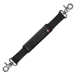 Shoulder Strap and Carabiner Speaker Hand Strap PU+Leather Removable Portable Alloy Carabiner for JBL Xtreme/Xtreme 2/ Xtreme 3