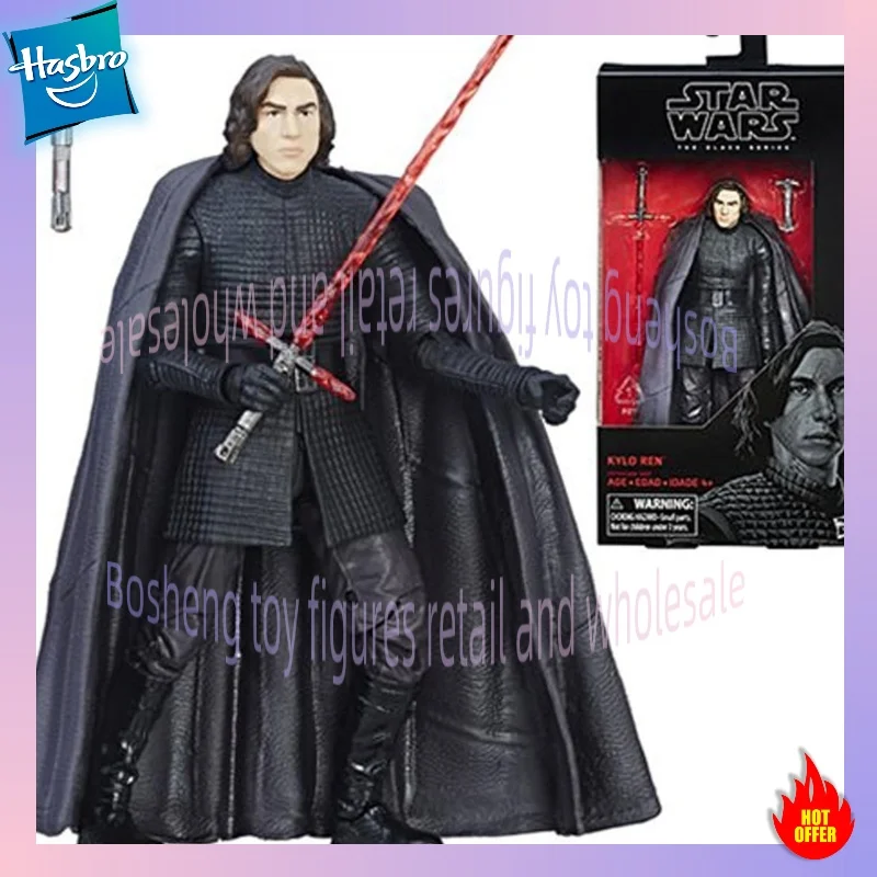 star-wars-the-black-series-star-wars-the-last-jedi-kylo-ren-figurine-d'action-a-collectionner-de-6-pouces-jouets-cadeau-pour-enfants