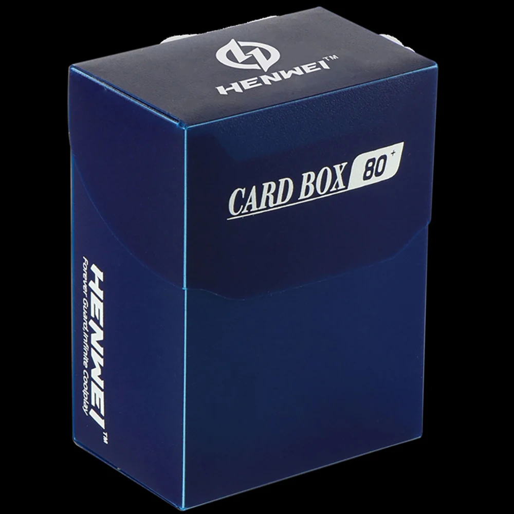 80 + Card Deck Box PP Materiaal Draagbare Veel Kleur TCG Kaarten Case voor MTG/YGO/TCG verzamelen PP Opslag