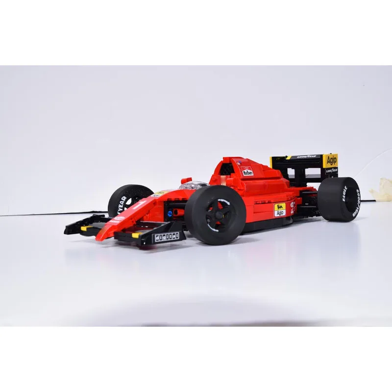 

MOC-216419New F1-90 Formula Car Sports Car Building Blocks Model794PartsMOC Creative Boys Kids Birthday Building Blocks Toy Gift