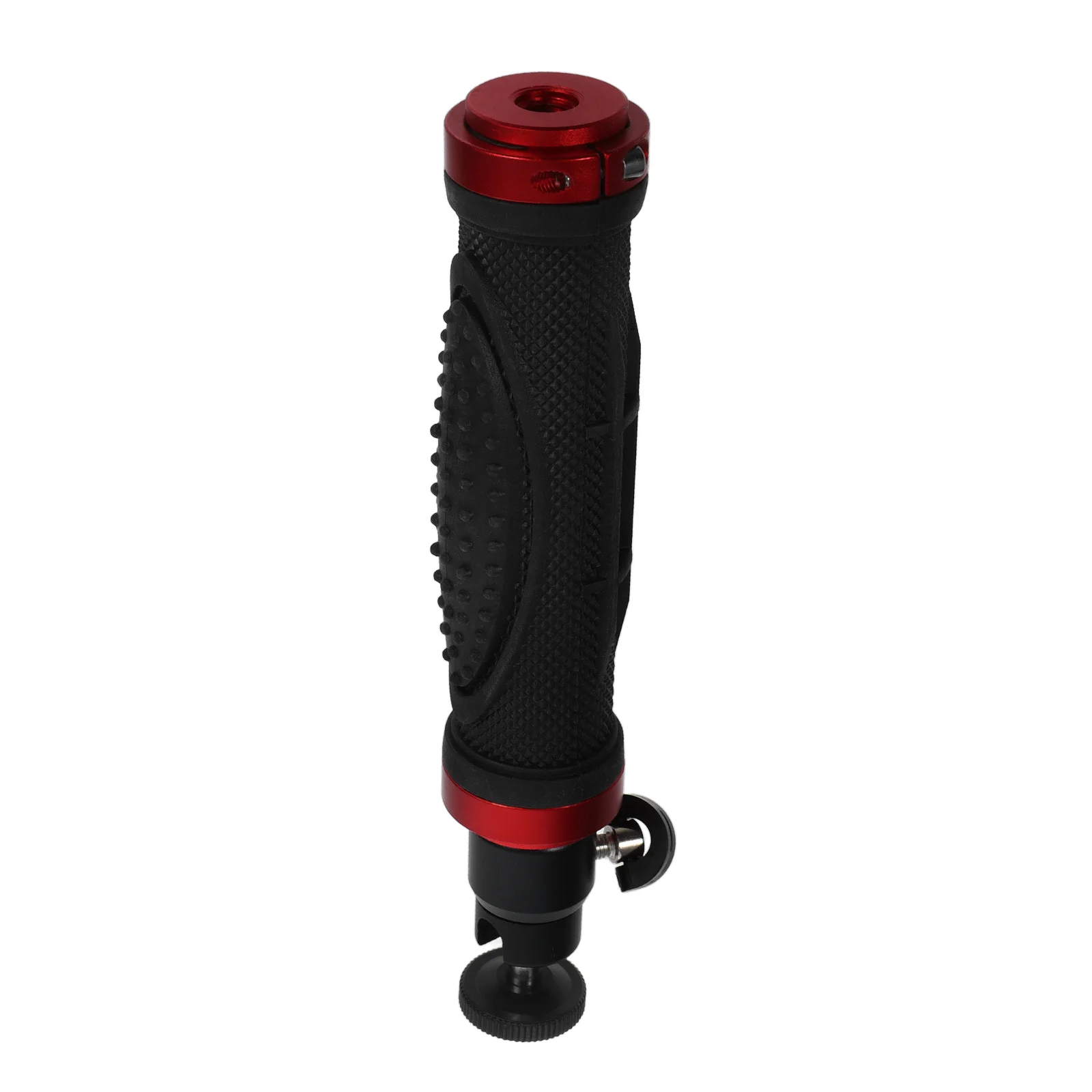 

Handheld Stabilizer 1/4 Screw Camera Handle Grip Black Aluminum Body DSLR Video Stable Shots Lightweight Durable Non Slip Indoor