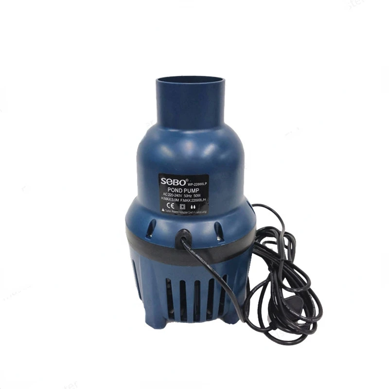 

High-power fish pond circulating water pump. Koi fish pond farm pumping filtration submersible pump.Fountain pool drainage pump