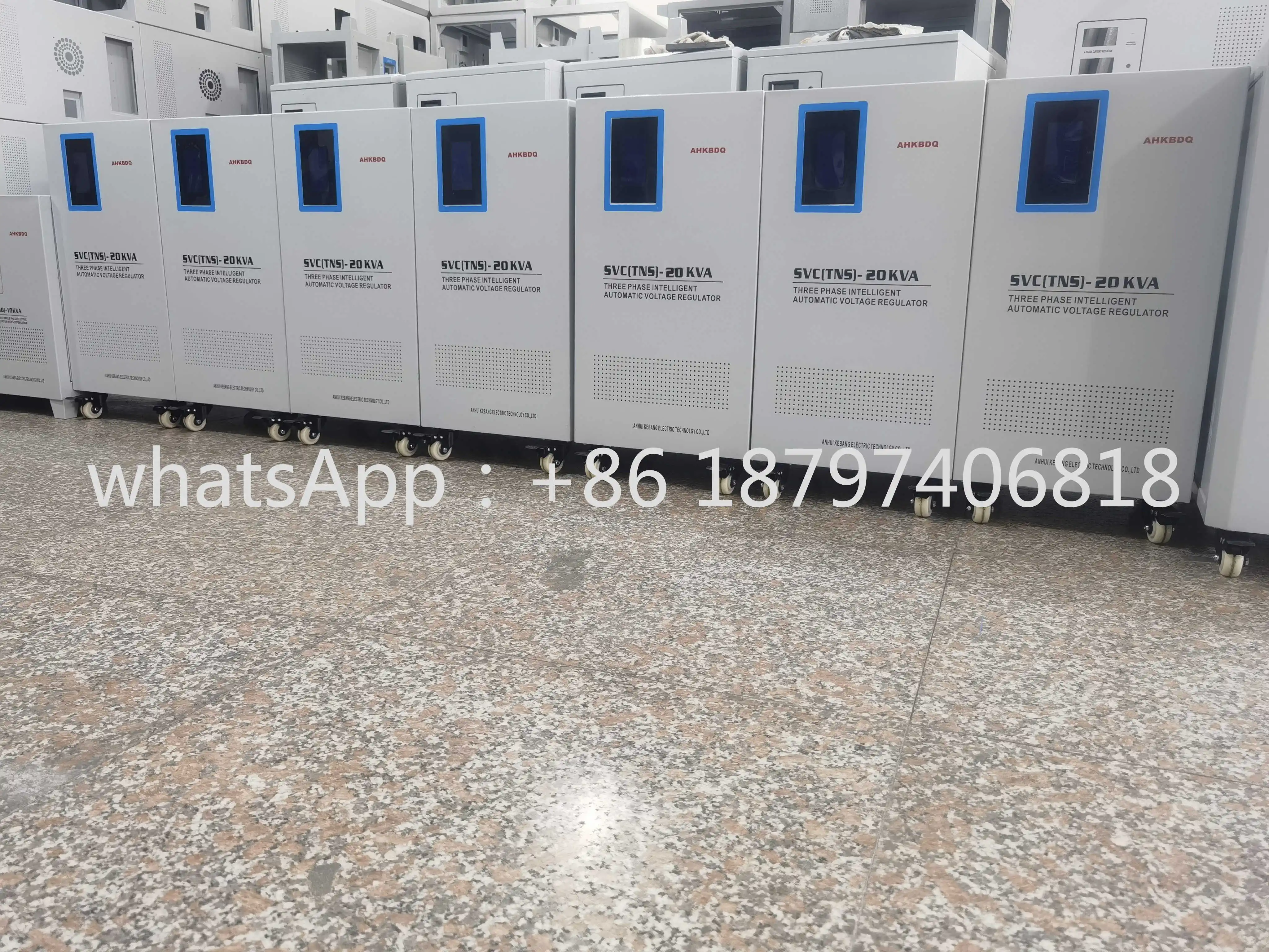 30KVA output AC power 50Hz voltage stabilizer, three-phase to three-phase 380V