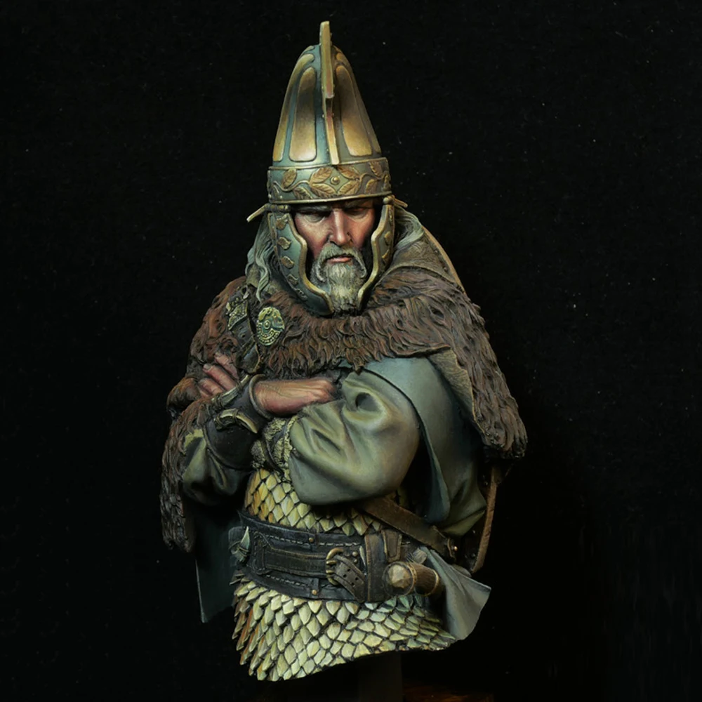 1/12 resin bust figure bust model Dacian Chieftain Tape GK white model hand done