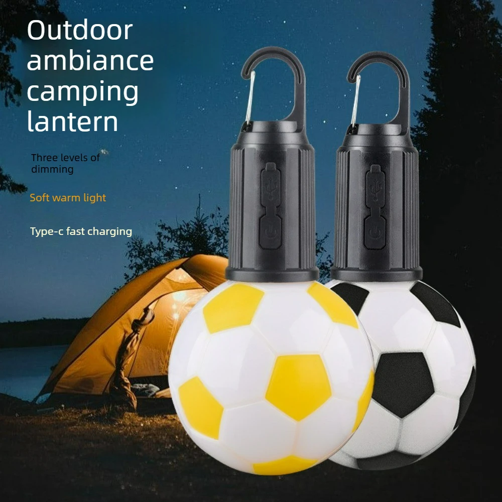 

Ретро-фонарь для кемпинга с утолщенным корпусом, зарядка Type-C, многофункциональный портативный ручной светильник, атмосферное освещение для кемпинга и пикников