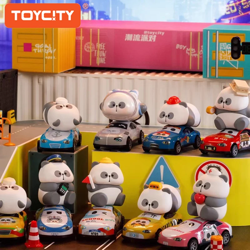

MR.PA“Car of Easy Carrier”blind Box Action Figure Toycity Brand Collection Toys Ornament Random Mystery Box Christmas Gifts