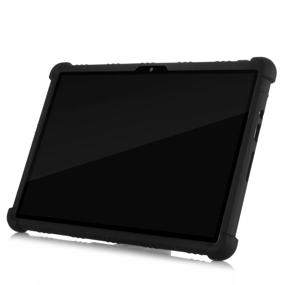 Capa de silicone macio para huawei honor mediapad t3 8.0, kb-w09, ags-l09, m5, 10,1 polegadas, à prova de choque, com suporte para crianças