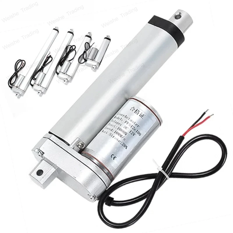 

12V/24V Linear Actuator Push 100-1000N Linear Drive Electric Motor Electric Linear Actuator 20mm 30mm 50mm Stroke