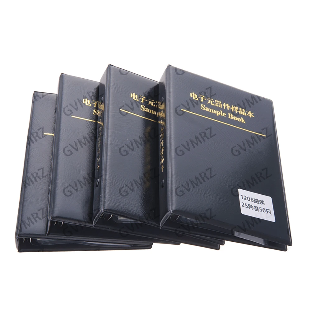 0402 0603 0805 1206 SMD Ferrite Bead Inductance Sample Book Magnetic Laminated Sheet Magnetic Beads Inductance Book Sample Kit