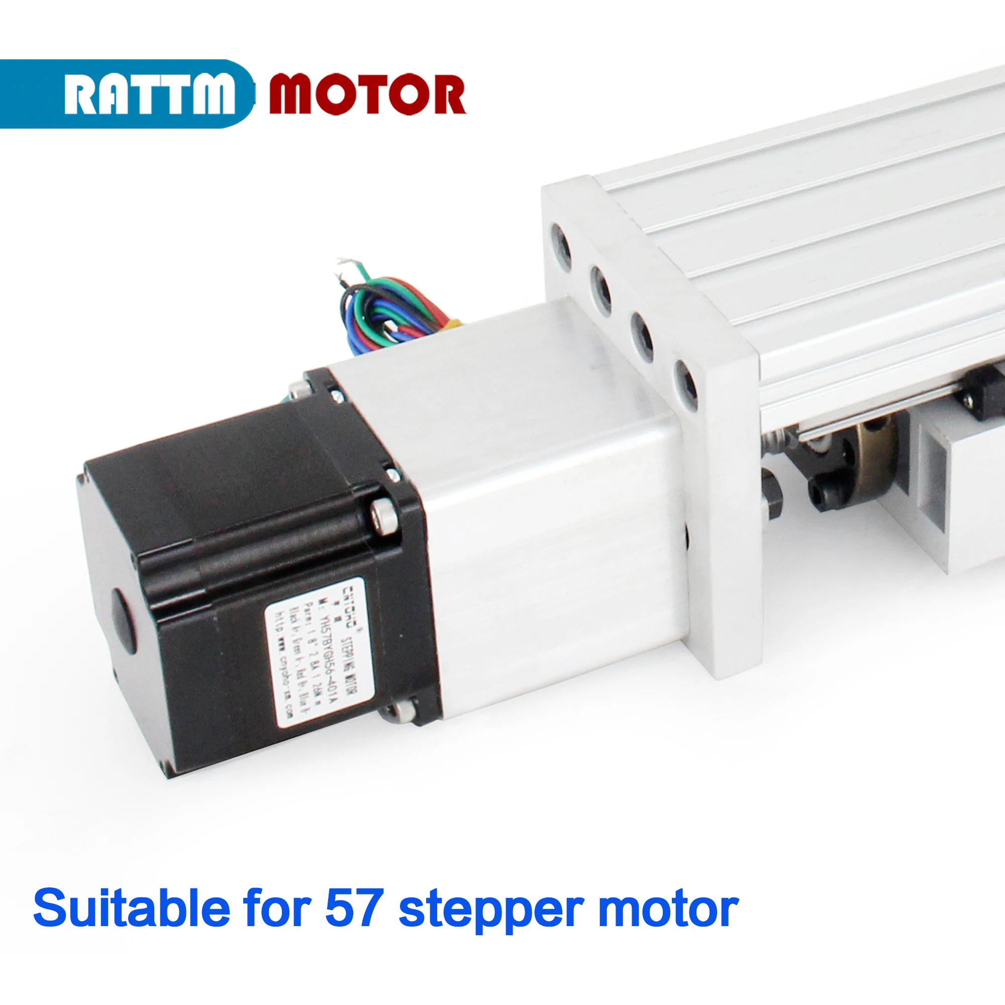 【EU Stock】ZBX80 80mm-600mm Effective Stroke Ballscrew 1605 CNC Linear Rail Guide Motion Table Z Axis+ Nema23 Step Motor