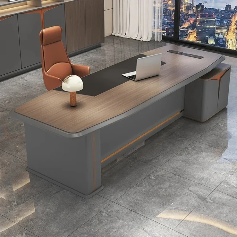 Lagerung Gaming Büro Schreibtisch Große Moderne Luxus Schubladen Home Office Schreibtisch Kaffee Computer Schreiben Mesa Ordenador Möbel