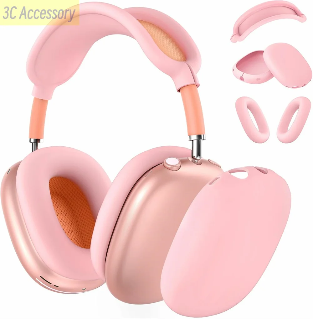 AirPod Max2 Case 2024 New Headphone protective cover 3 in 1 silicone cover Cute For Woman for Apple AirPods Max2 Accessoreis