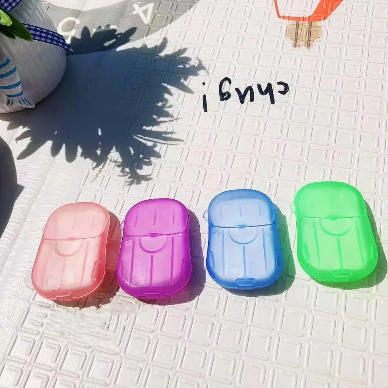 

1/2 коробки одноразовой мыльной бумаги для путешествий, мыльная бумага для мытья рук, мини-бумажное мыло, ароматический лист, принадлежности для чистки ванны